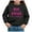 style-06 Black, variant on Gubotare Sweatshirts for Girls Girls Sweatshirt - Girls Classic Crewneck Sweatshirt With Sleeve Print Girls Crop Sweatshirt Size 6T 7T (White,6-7 Years)