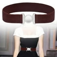 thumbnail image 2 of Abbraccia Women Elastic Waist Belt Dress Belt Clothing Accessory Stylish Waistband Elastic Band for Festivals Holidays Street Commuting Coffee, 2 of 9