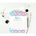 thumbnail image 2 of Inkdotpot 50Advice CardsFor Baby Shower Game He Or She Advice For New Mom & Dad Donuts Boy Or GirlParty Supplies, 2 of 5
