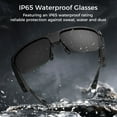thumbnail image 5 of Alpha Digital Polarized UV400 Bluetooth Smart Glasses with Open-Ear Audio, Built-in Mic, IP65 Waterproof, 5-Hour Battery, 5 of 9