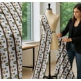 thumbnail image 5 of Soimoi Cotton Poplin Fabric Stripe & Egyptian Women Print Fabric by the Yard 42 Inch Wide, 5 of 7