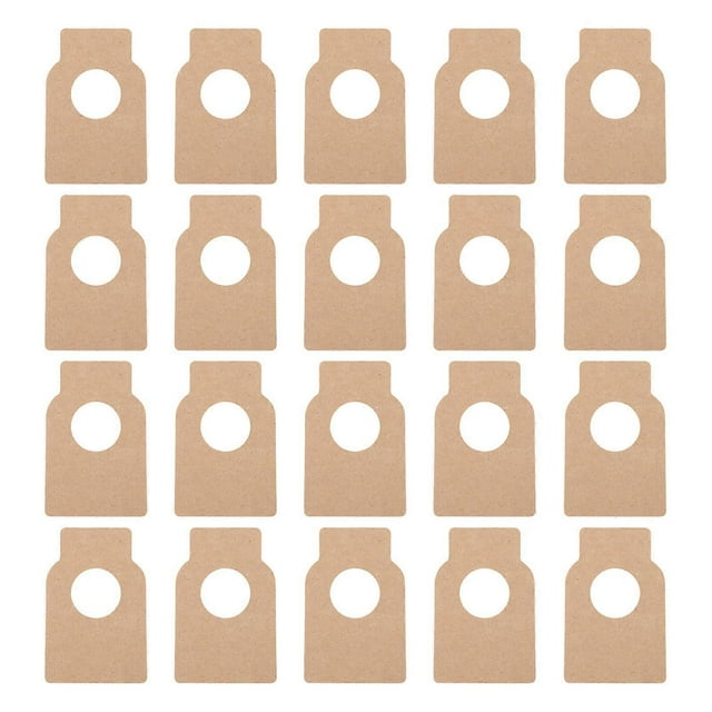 100pcs Kraft Paper Wine Bottle Tags Wine Rack Hanging Tags Wine Cellar Labels
