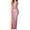 Pink, variant on QIPOPIQ Sexy Bodycon Dress for Women's Halter Neck Backless Party Dress Sparkle Glitter Long Dresses Summer Clearance