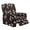 Black - Skull Rose, variant on HELLHERO Pumpkin Lantern Print Recliner Chair Slipcovers for Reclining Chairs 4 Piece Recliner Cover 1 Seat Extra Large Lazyboy Covers Slipcover