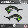 thumbnail image 4 of Kalair GFX Graphics Kit for Kawasaki KLX230 (2020-2024) Split Series, 4 of 5