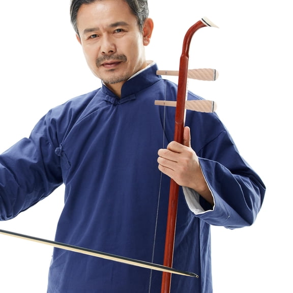 TEHAUX Erhu Tuning Machines Precision Pegs Khaki Wearresistant Musical Instrument Accessory