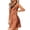 Light Brown, variant on Ekouaer Women's Satin Nightgown Sleepwear Lace V Neck Side Slits Nightie Short Sleeves Nightshirt