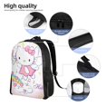 thumbnail image 5 of Hello Kitty Backpack, Travel Laptop Backpack, Water Resistant College School Computer Bag, Durable Daypack, Fit 16 Inch Notebook, 5 of 8