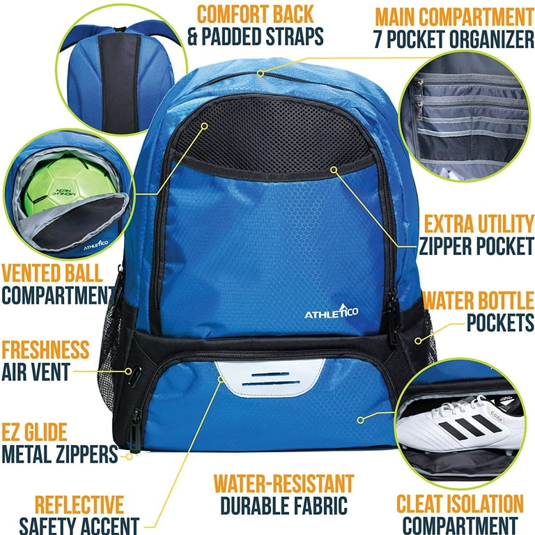 Athletico youth 2024 soccer bag