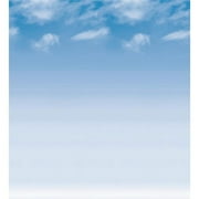 48 x 12 ft. Fadeless Textured Paper  Wispy Clouds