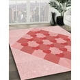 thumbnail image 3 of Ahgly Company Machine Washable Indoor Rectangle Transitional Pink Area Rugs, 2' x 4', 3 of 7