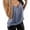 Blue, variant on Womens Tank Tops Casual Fashion V Neck Strappy Sequin Sparkle Shimmer Camisole Sleeveless Tanks Tops Sexy Glitter Silver Party Strappy Pink S