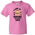 thumbnail image 3 of Inktastic Monkey I Love Hanging out with My Gigi Youth T-Shirt, 3 of 5
