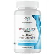 Promescent Vitaflux Nitric Oxide Booster Supplement for Women, L Arginine, L Citrulline, and L Caritine