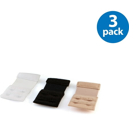 Lingerie Solutions - Bra Extenders 2-Hook , 3-Pack