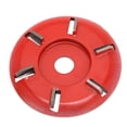 thumbnail image 1 of Disco De Tallado De Madera, Rueda De Corte De Madera De Acero De 6 Dientes, Disco Moldeador, Accesorios De Amoladora Angular, 1 of 7