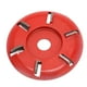thumbnail image 5 of Disco De Tallado De Madera, Rueda De Corte De Madera De Acero De 6 Dientes, Disco Moldeador, Accesorios De Amoladora Angular, 5 of 7