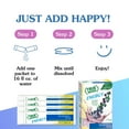 thumbnail image 6 of (12 pack) True Lemon Blueberry Acai Energy Drink Mix Powder, 0 Sugar, No Artificial Sweeteners, 6 Count, 6 of 17