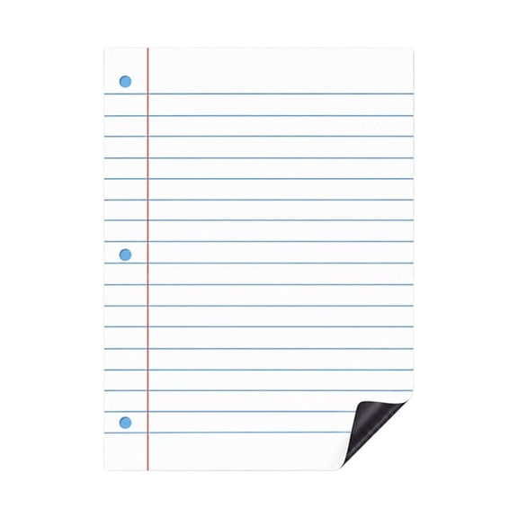 Giant Paper Lined Whiteboard Stationery Large Writing Board for Office Desk