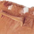 thumbnail image 4 of Home Soft Things Jaquard Faux Fur Bedrest Pillow - Burnt Orange - 20" x 18" x 17", 4 of 8
