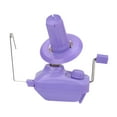 thumbnail image 3 of GUOOL Hand Operated Yarn Winder Compact Wool Winder Machine for Fiber Skein Thread Violet, 3 of 9