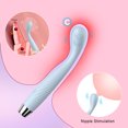 thumbnail image 5 of Mini G-Spot Finger Vibrator Sexy Toys Vibrators for Women Female Adult Stimulator Rose Vibrator Blue, 5 of 8