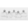 thumbnail image 1 of Velas Tealight Candles Firefly de vidrio transparente recargable, paquete de 5, 1 of 7