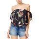 thumbnail image 1 of Blusa de punto ASTR The Label Havana Mujer Negro Mediano, 1 of 1