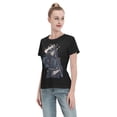 thumbnail image 4 of Women's Basic Short Sleeve T-Shirt Demon Slayer: Shitou Wuichiro, 4 of 6