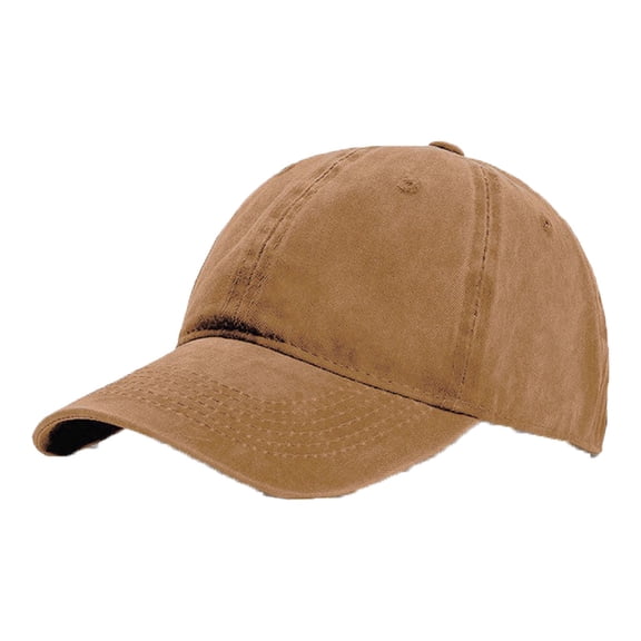 Unisex Vintage Washed Cotton Baseball Cap Low Profile Soft Top Unstructured Dad Hat Adjustable Size Classic Plain Blank for Men Women Casual Everyday Wear Outdoor Activities