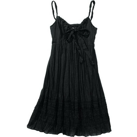 Juniors Crinkle Summer Dress