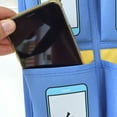 thumbnail image 2 of 9 Pockets Classroom Pocket Charts Phone Calculator Holders Hanging Organizer, 2 of 10