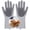 Gray, variant on Pet Grooming Gloves - Cat & Dog Bathing Gloves Soft and Gentle on Skin Ideal for Pet Bathing and Massage (Gray)