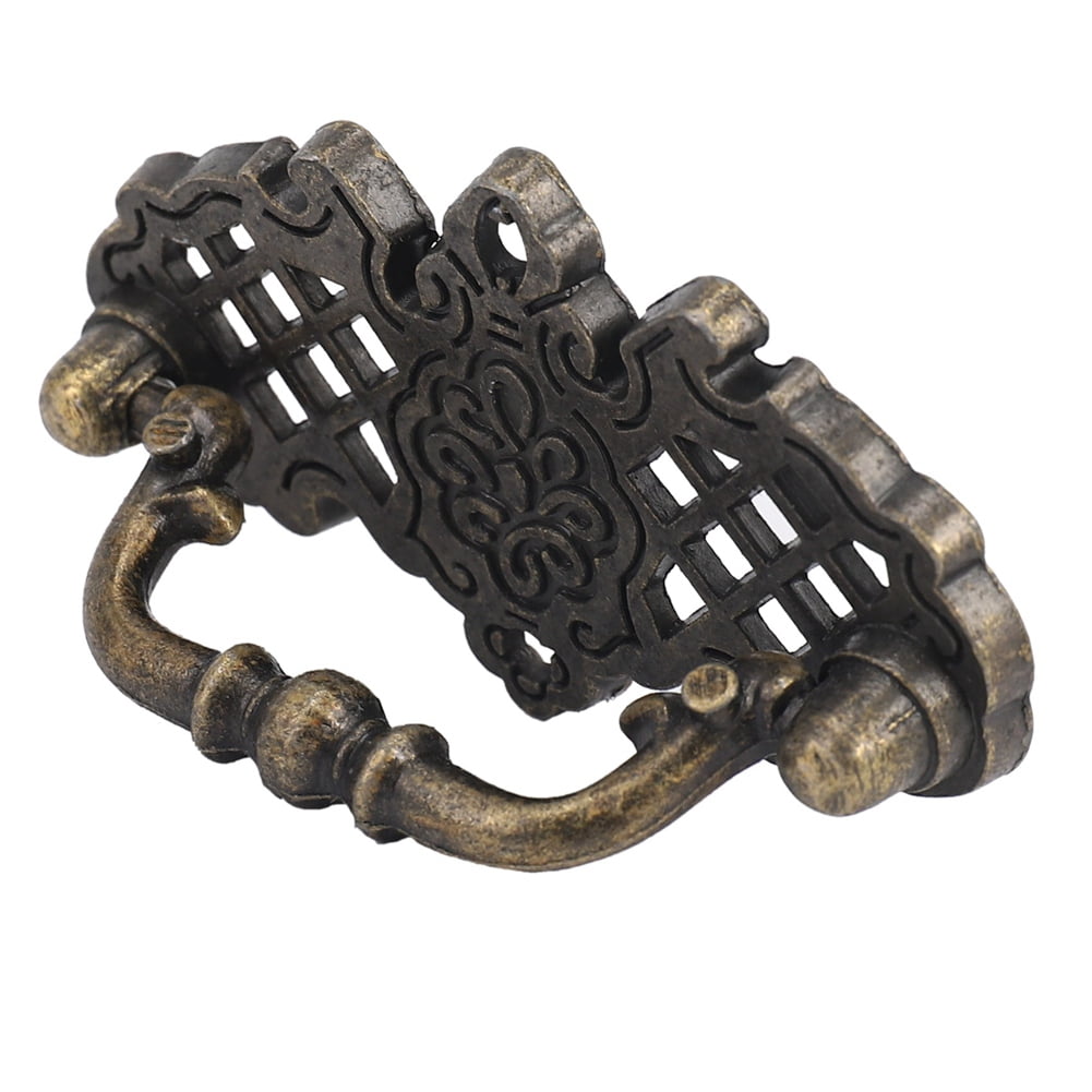 20 Pack Vintage Kitchen Cabinet Pull Furniture Drop Pull Drawer Handles Bedroom Dresser Knobs Antique Bronze