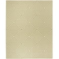 thumbnail image 2 of Safavieh Linden Amelia Geometric Indoor/Outdoor Area Rug, Cream/Olive, 9' x 12', 2 of 8