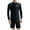 Black, variant on ANINEO Men Casual Long Sleeved Diving Tops Suit Swimsuit Sunscreen Fast Dry Surfing Shorts Suit Relaxed Fit Hawaii Summer Tropical Brazilian Beachwear