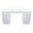 Bright White, variant on Impressions Vanity Company SlayStation Pro 2.0 Desk Table Set, Black