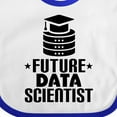 thumbnail image 4 of Inktastic Future Data Scientist Boys or Girls Baby Bib, 4 of 4