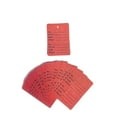 thumbnail image 2 of 5000 Two-Part Number, Style, Size & Price Perforated Coupon Tags, 1.25" x 1.875", Red, 2 of 2