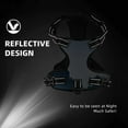 thumbnail image 5 of XMXY No Pull Dog Harness, Forest Winter Tree Adjustable Reflective Pet Harness with Oxford Vest, X-Large Size, 5 of 7
