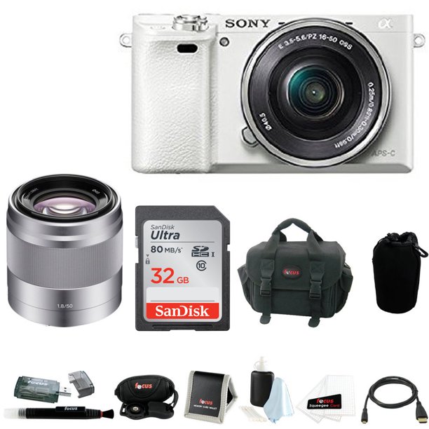 Sony Alpha a6000 24.3 Megapixel Mirrorless Digital Camera with Sony