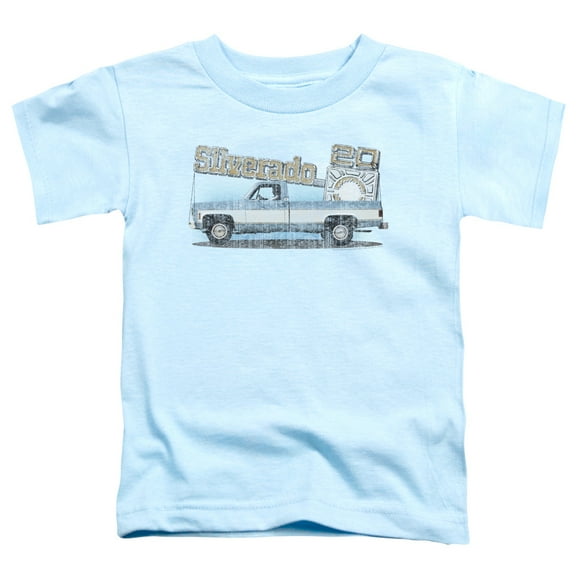 Chevrolet - Old Silverado Sketch - Toddler Short Sleeve Shirt - 3T