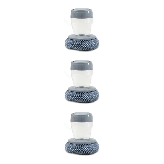 Cepillo de limpieza Naiovety dispensador de jabón material PET cabezal reemplazable