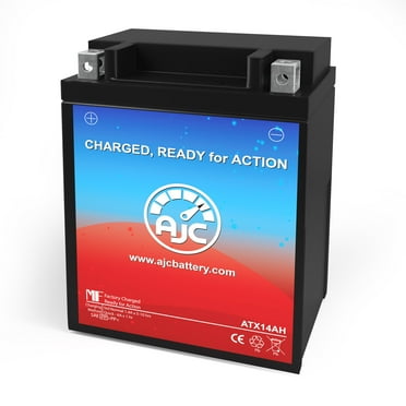 AJC Battery Compatible with Polaris 700 Classic 700CC Snowmobile Replacement Battery (2004-2006)