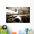 thumbnail image 1 of Airplane Take off from Wall Mural by Wallmonkeys Peel and Stick Graphic (48 in W x 32 in H) WM226312, 1 of 4
