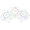 thumbnail image 3 of Koyal Wholesale Favor Boxes 2.1 x 2.1-Inch, Acrylic Favor Boxes with Iridescent Foil Thank You Favor Labels, 24-Pack, 3 of 5