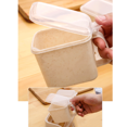 thumbnail image 4 of Tarro de almacenamiento Tarros de especias con 4 compartimentos Caja de condimentos con compartimento independiente Caja de almacenamiento de cocina Especias Sal Azúcar Pimienta Contenedor de condimentos Esenciales para el hogar JM, 4 of 5