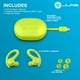 thumbnail image 4 of JLab Go Sport+ Wireless Workout Earbuds Featuring C3 Clear Calling, Secure Earhook Sport Design, 32+ Hour Bluetooth Playtime, and 3 EQ Sound Settings (Yellow), 4 of 5