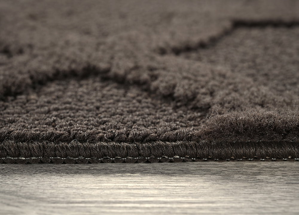 Garland Rug Quatro Polypropylene Mocha Indoor Area Rug, 7'6" x 9'6"