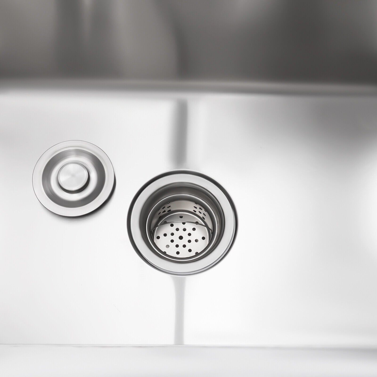 Miumaeov 1 Compartment Commercial Kitchen Sink Prep Table with Faucet Stainless Steel Single Bowl Utility Sink For Restaurant Laundry Room